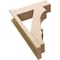 Ekena Millwork 8-in W x 26-in D x 38-in H Balboa Block Rough Cedar Woodgrain TimberThane Outlooker, Primed Tan OUTUR080X26X38BOA44RCPR - alternate 3